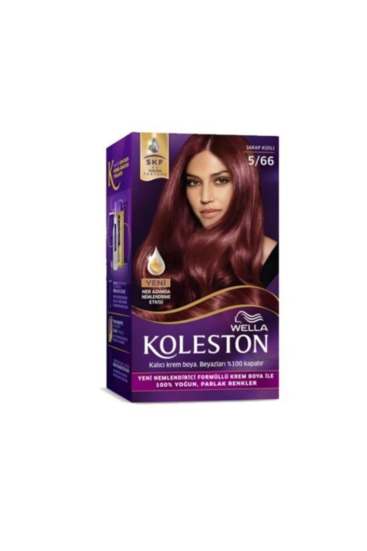 Wella Set 5-66 Şarap Kızılı Saç Boyası X 2 Paket