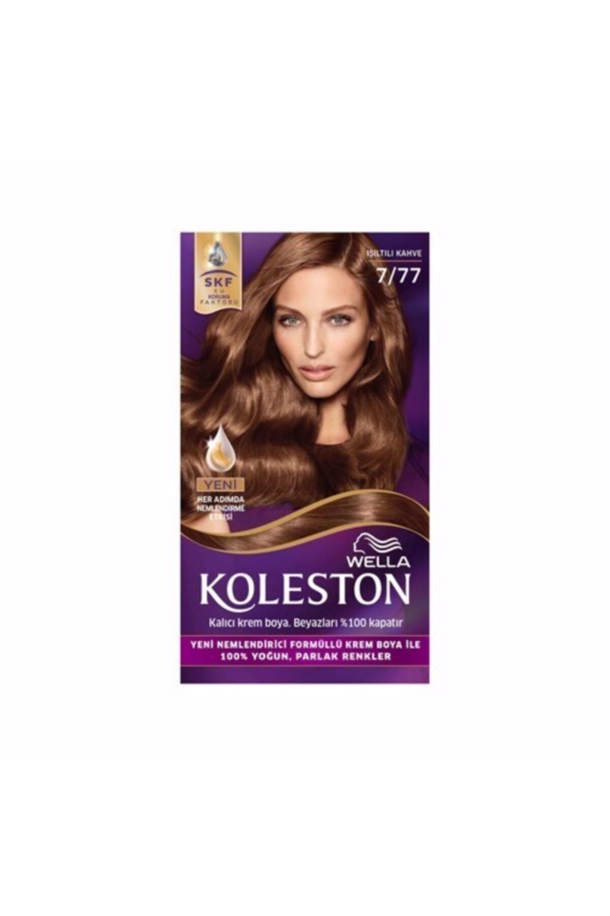 Wella Set 7-77 Işıltı Kahve Saç Boyası X 2 Paket