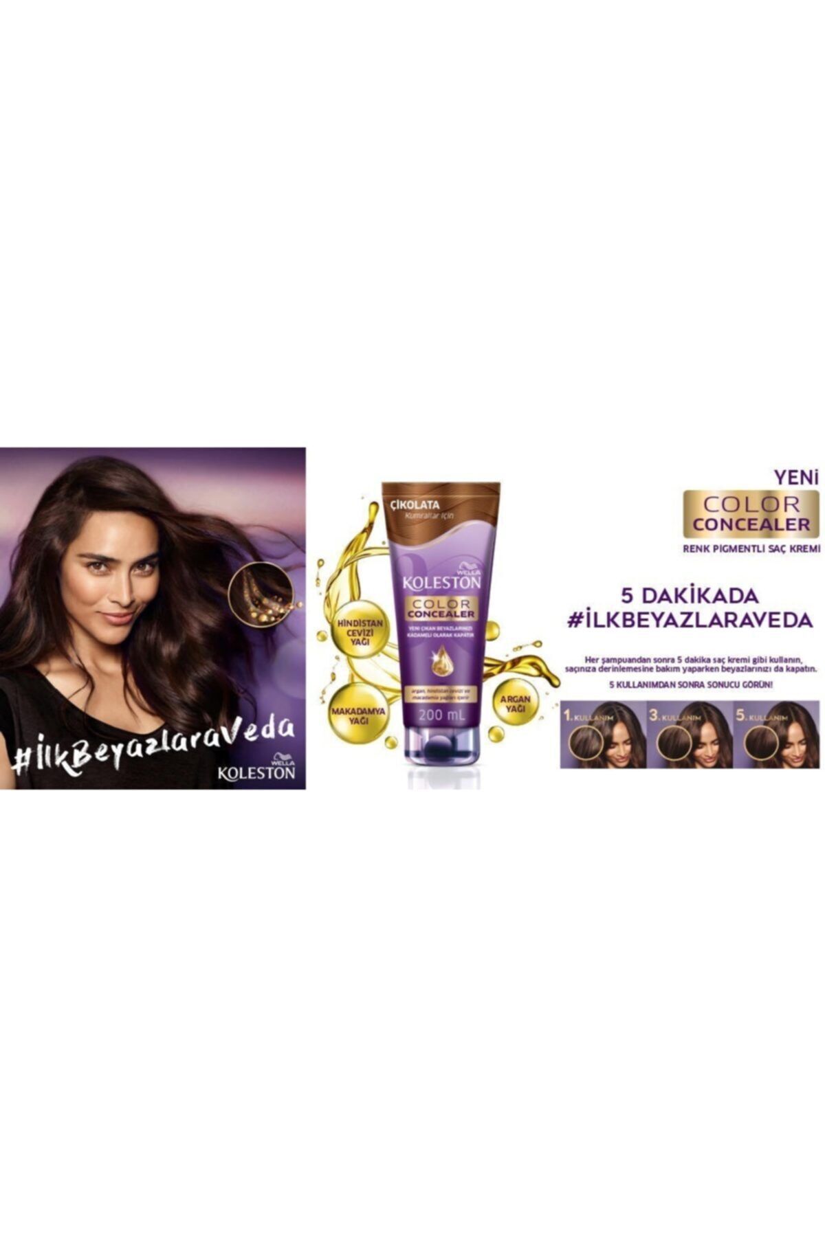 Wella Set 7-77 Işıltı Kahve Saç Boyası X 2 Paket - Görsel 3