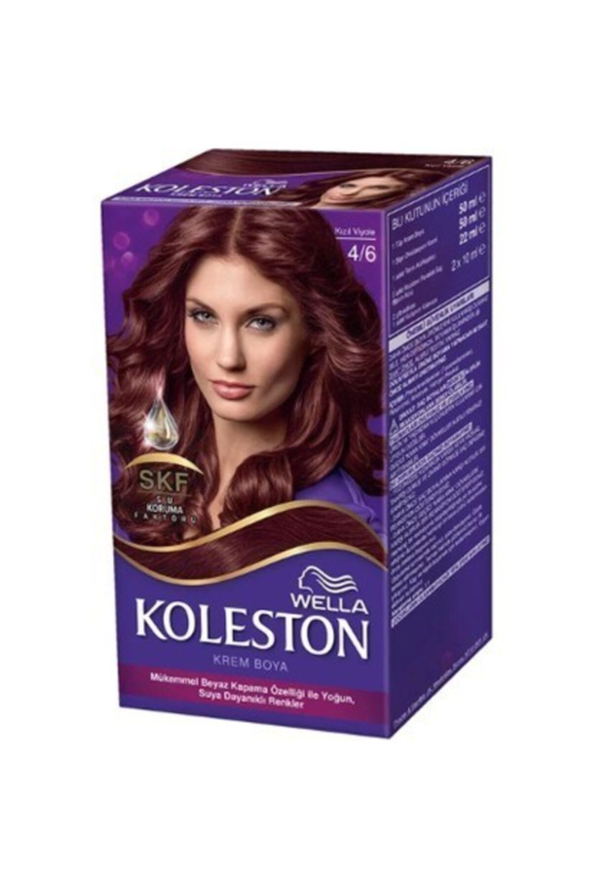 Wella Set Saç Boyası 4/6 Kızıl Viyole