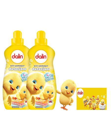 X 2 Adet Sıvı Çamaşır Deterjanı 1500 ml ( Daha güçlü yeni formül )