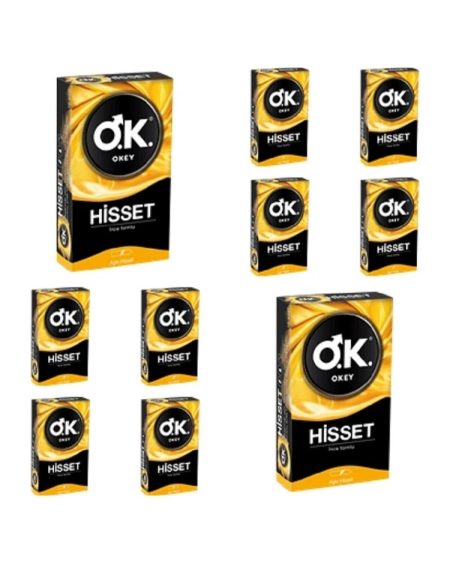 10 Paket Hisset Prezervatif
