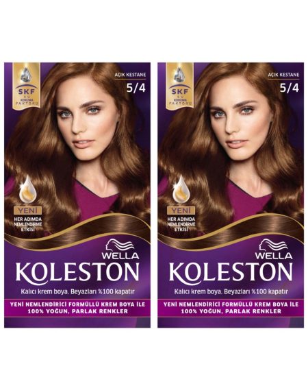 2’li Koleston 5/4 Kit Boya Açık Kestane
