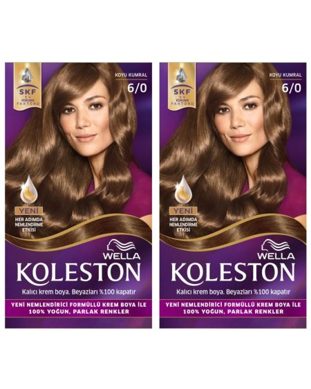 2’li Koleston 6/0 Kit Boya Koyu Kumral