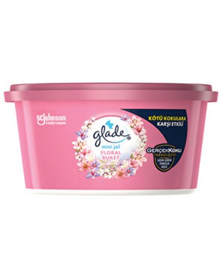 ( 5 ADET ) Glade Hava Tazeleyici Mini Jel Floral Buket 70 gr