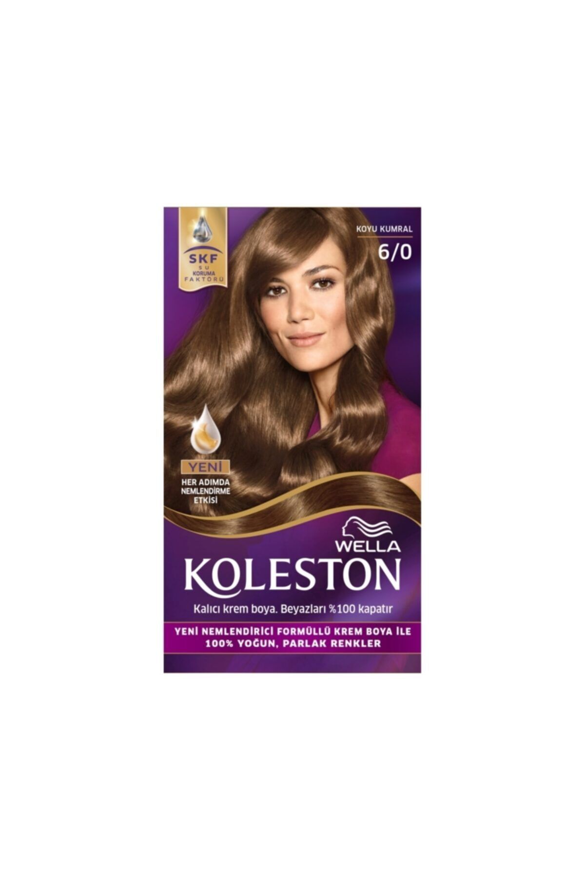 6/0 Kit Boya Koyu Kumral Saç Boyası