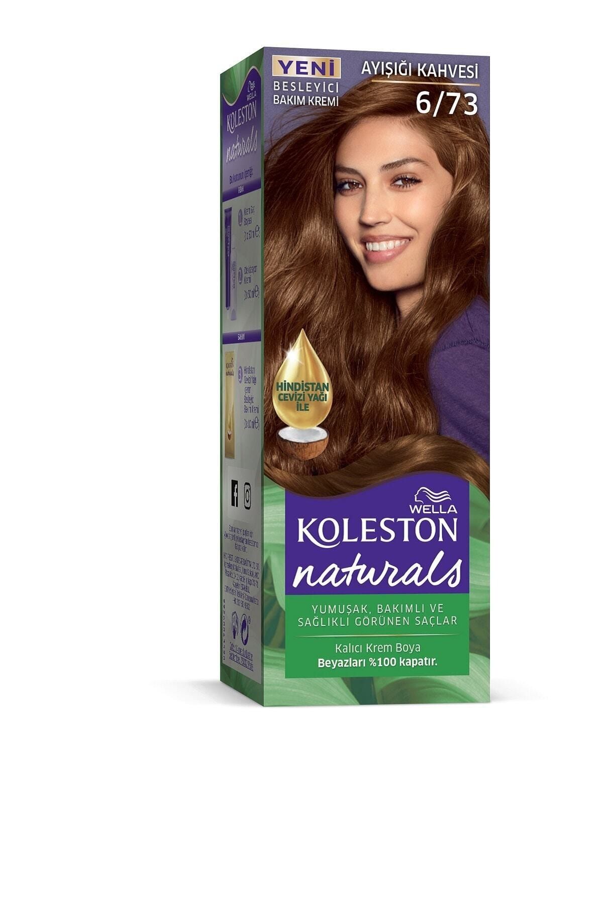 6/73 Ayışığı Kahve Wella Naturals Saç Boyası