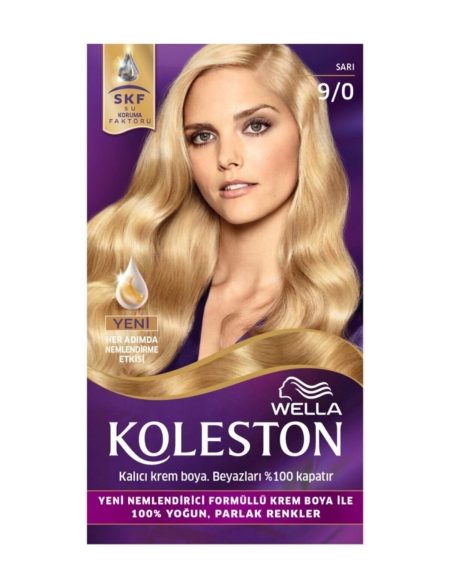 9/0 Kit Sarı Saç Boyası