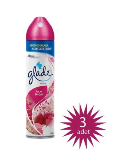 Aerosol Oda Kokusu Aşkın Büyüsü 300 Ml 3 Adet