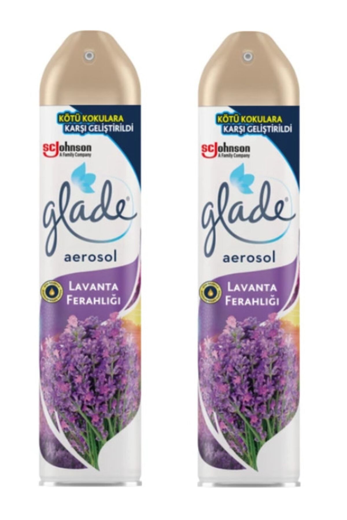 Aerosol Oda Kokusu Lavanta Ferahlığı 300 ml X 2 Adet