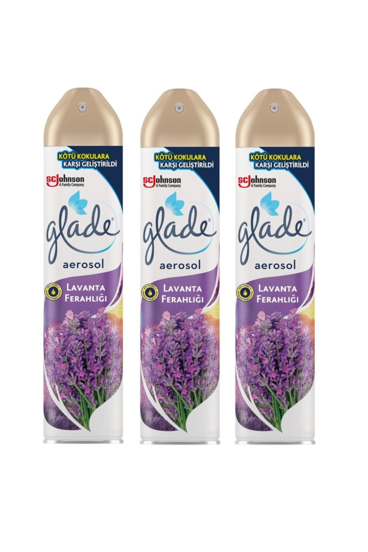 Aerosol Oda Kokusu Lavanta Ferahlığı 300 Ml X 3 Adet