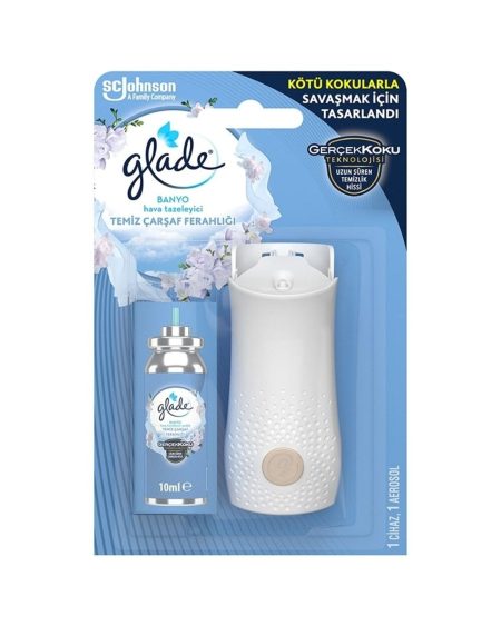 Banyo Hava Tazeleyici Cihaz Ve Yedek Temiz Çarşaf Ferahlığı 10 Ml
