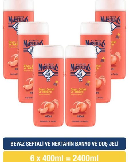 Beyaz Şeftali ve Nektarin Duş Jeli x6