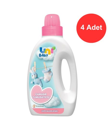 Çamaşır Yumuşatıcı, Hipoalerjenik, 4 Adet x 1500 ml.