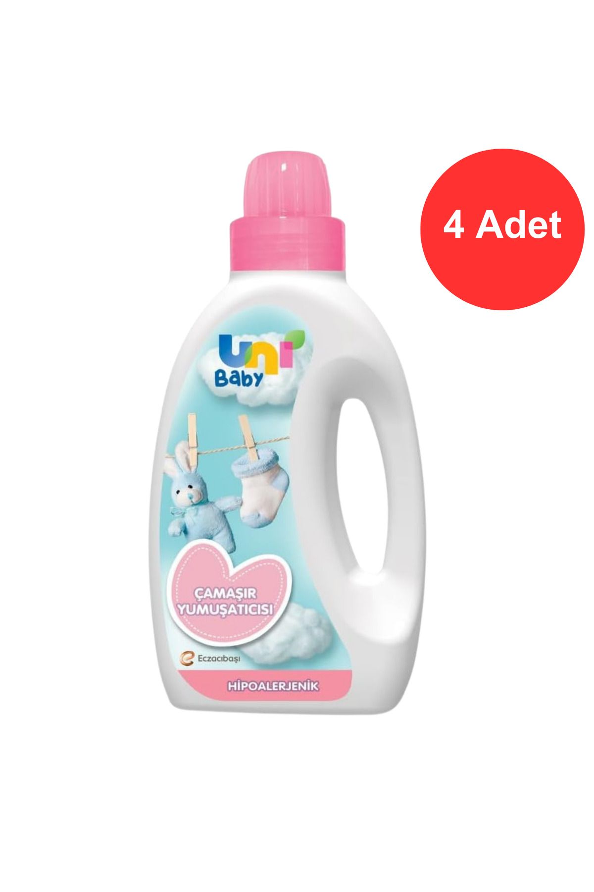 Çamaşır Yumuşatıcı, Hipoalerjenik, 4 Adet x 1500 ml.