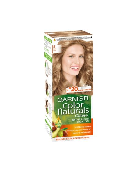 Color Naturals Saç Boyası Koyu Sarı No: 8