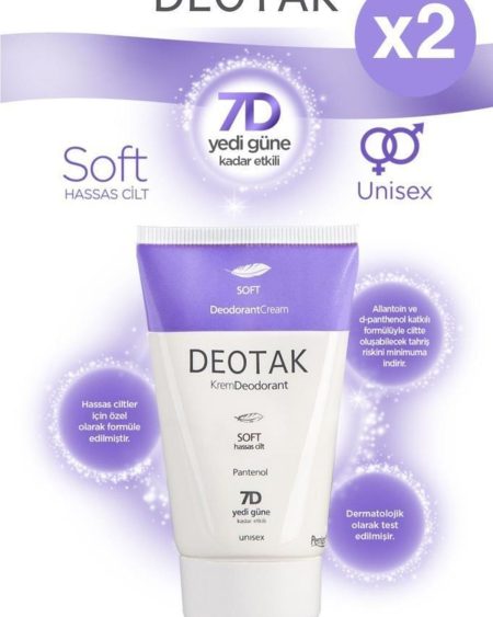 Deodorant Krem Hassas 35 Ml X2