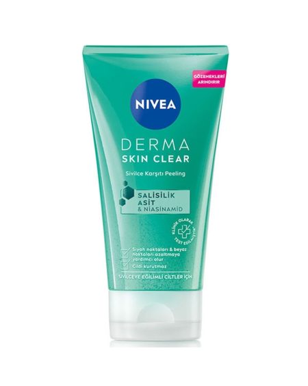 Derma Skin Clear Sivilce Karşıtı Yüz Temizleyici Peeling 150 ml