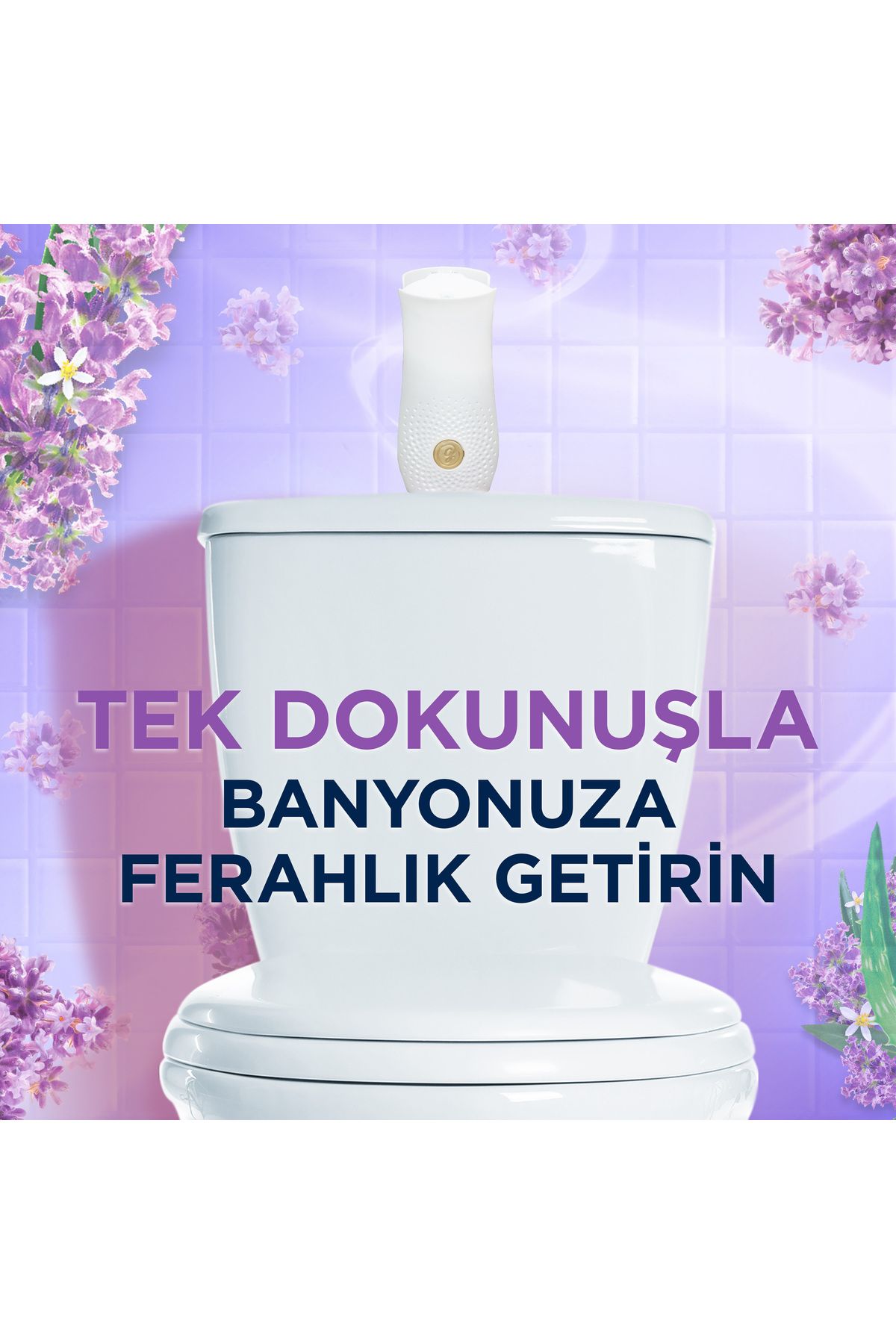 Elektrikli Oda Kokusu Kit Bahar Çiçekleri + Banyo Hava Tazeleyici & Yedek Lavanta Ferahlığı 10ml - Görsel 3