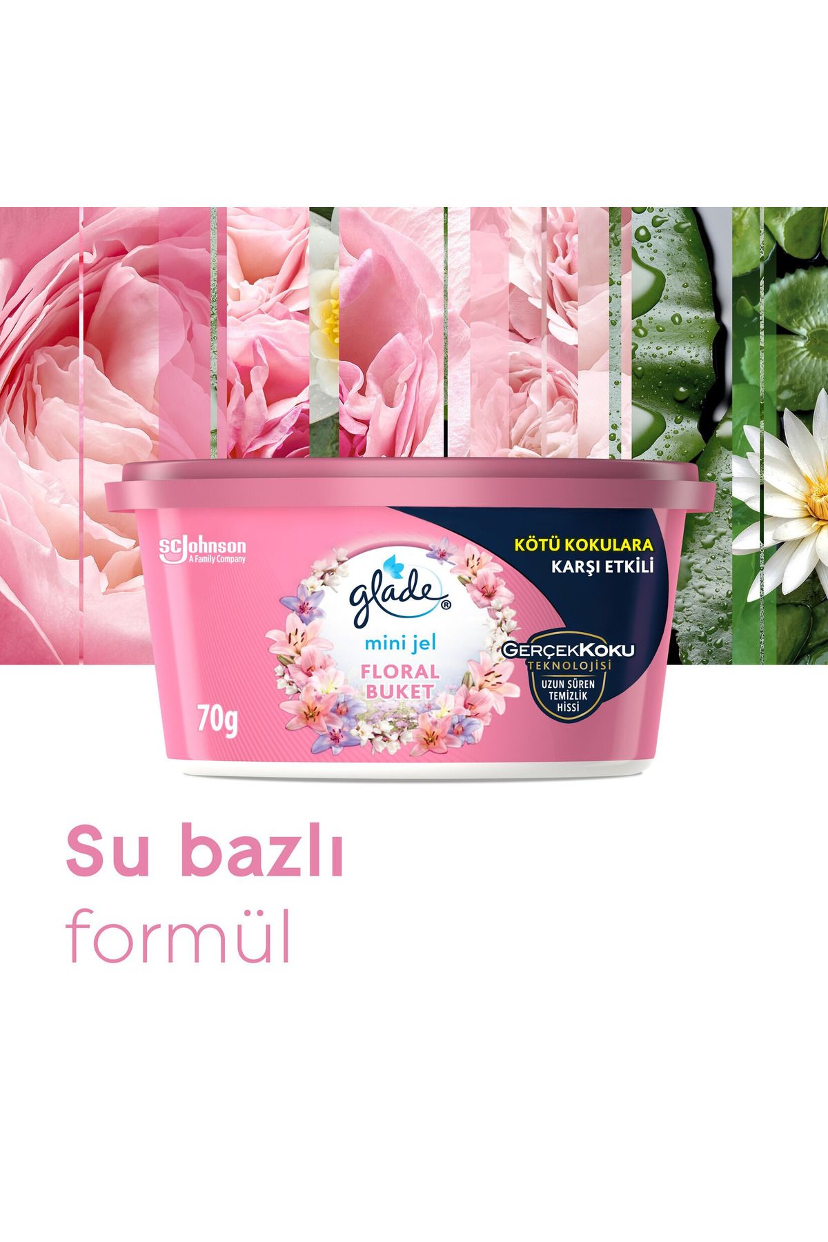 Hava Tazeleyici Mini Jel Floral Buket 70 G X 6 Adet - Görsel 4