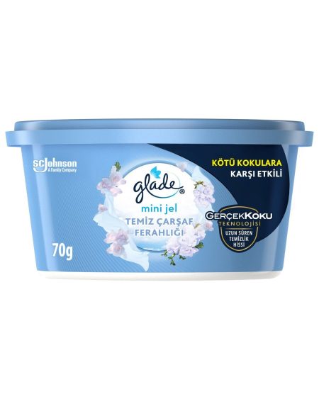 Hava Tazeleyici Mini Jel Temiz Çarşaf Ferahlığı 70g