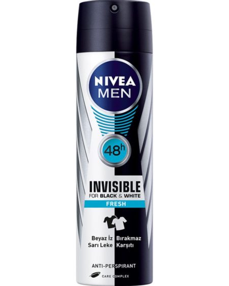 Invisible Fresh 150 ml Beyaz Erkek Deodorant 2547851275373