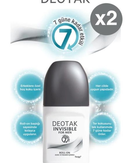 Invisible Roll-on Erkek Deodorant - 35 Ml X2