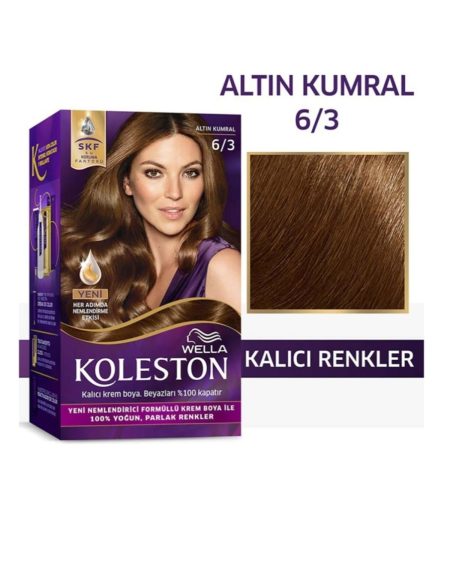 Kit 6/3 Altın Kumral Saç Boyası