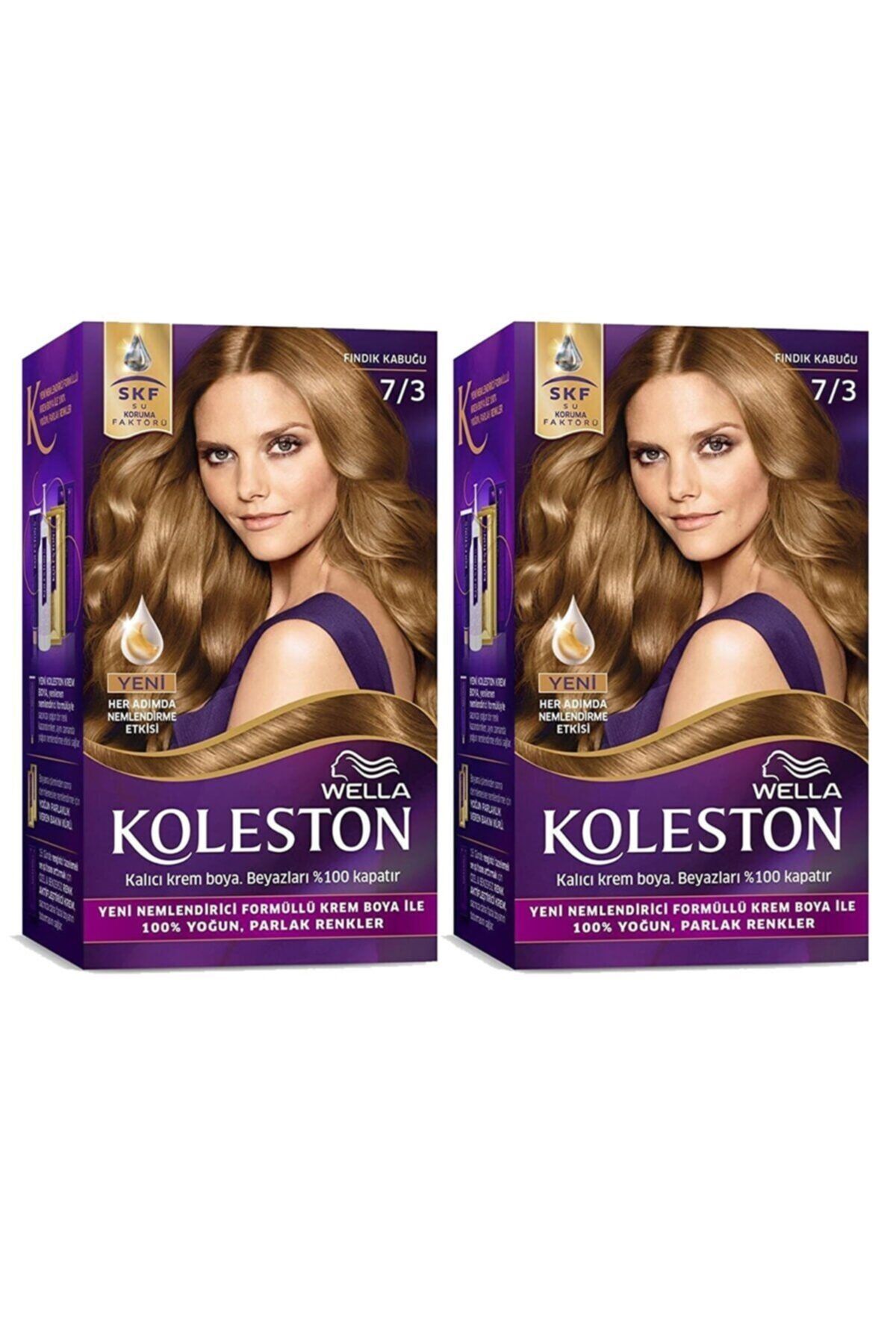 Kıt 7/3 Fındık Kabuğu Saç Boyası X 2 Adet