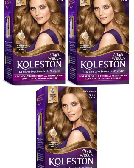 Kıt 7/3 Fındık Kabuğu Saç Boyası X 3 Adet