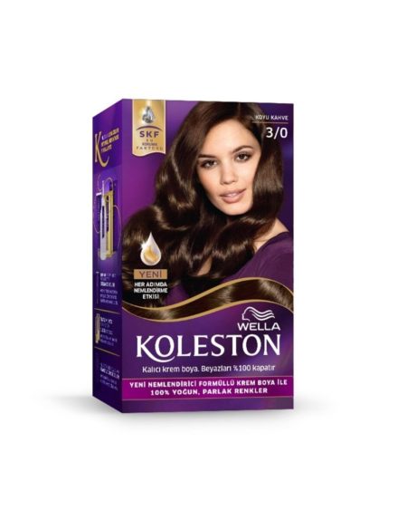 Kit Saç Boyası 3/0 Koyu Kahve