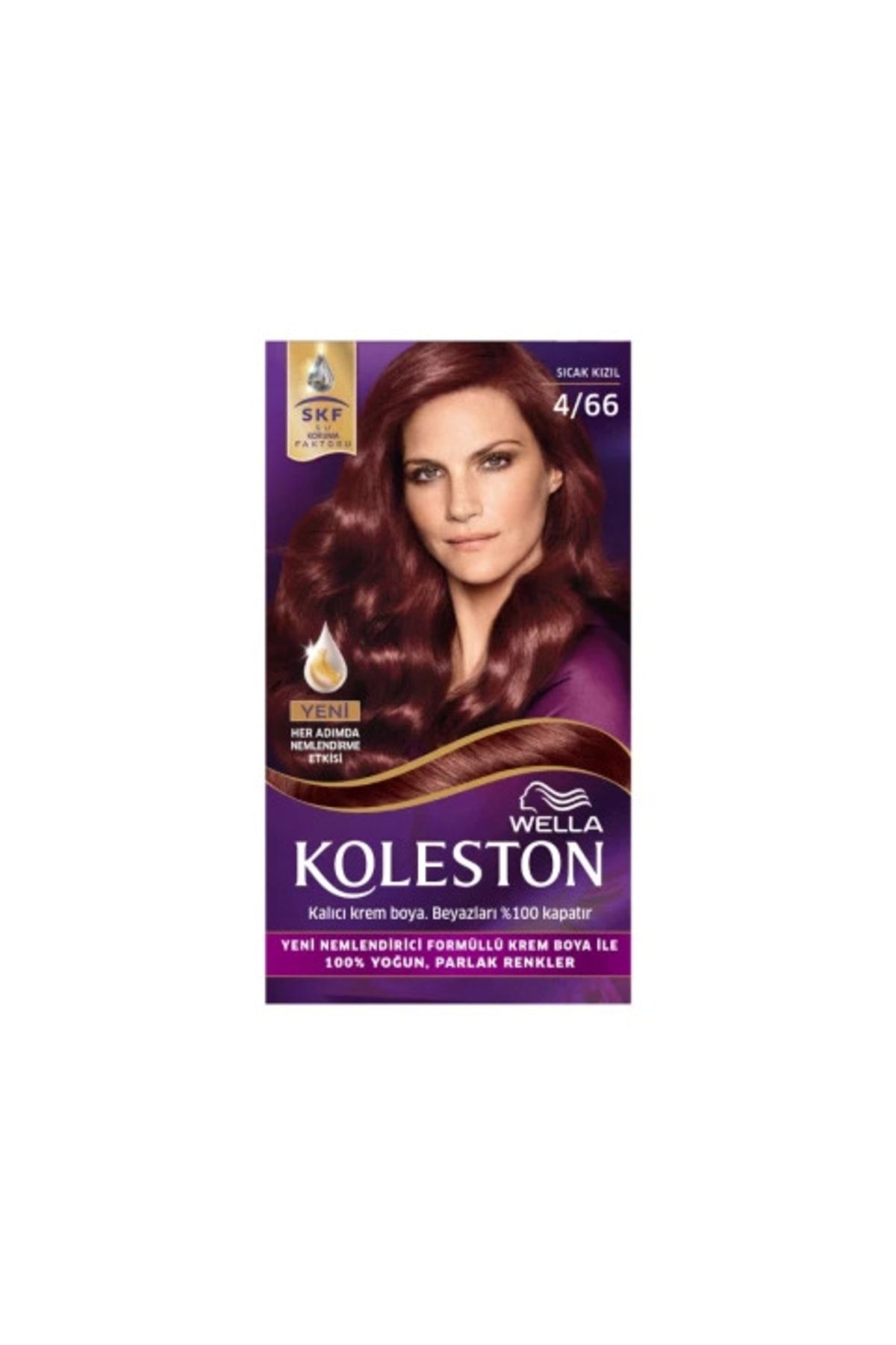 Kit Saç Boyası 4/66 Sıcak Kızıl