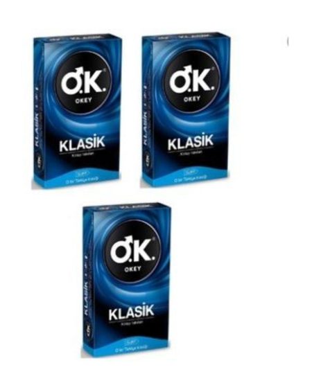 Klasik Prezervatif 10'lu X 3 Paket