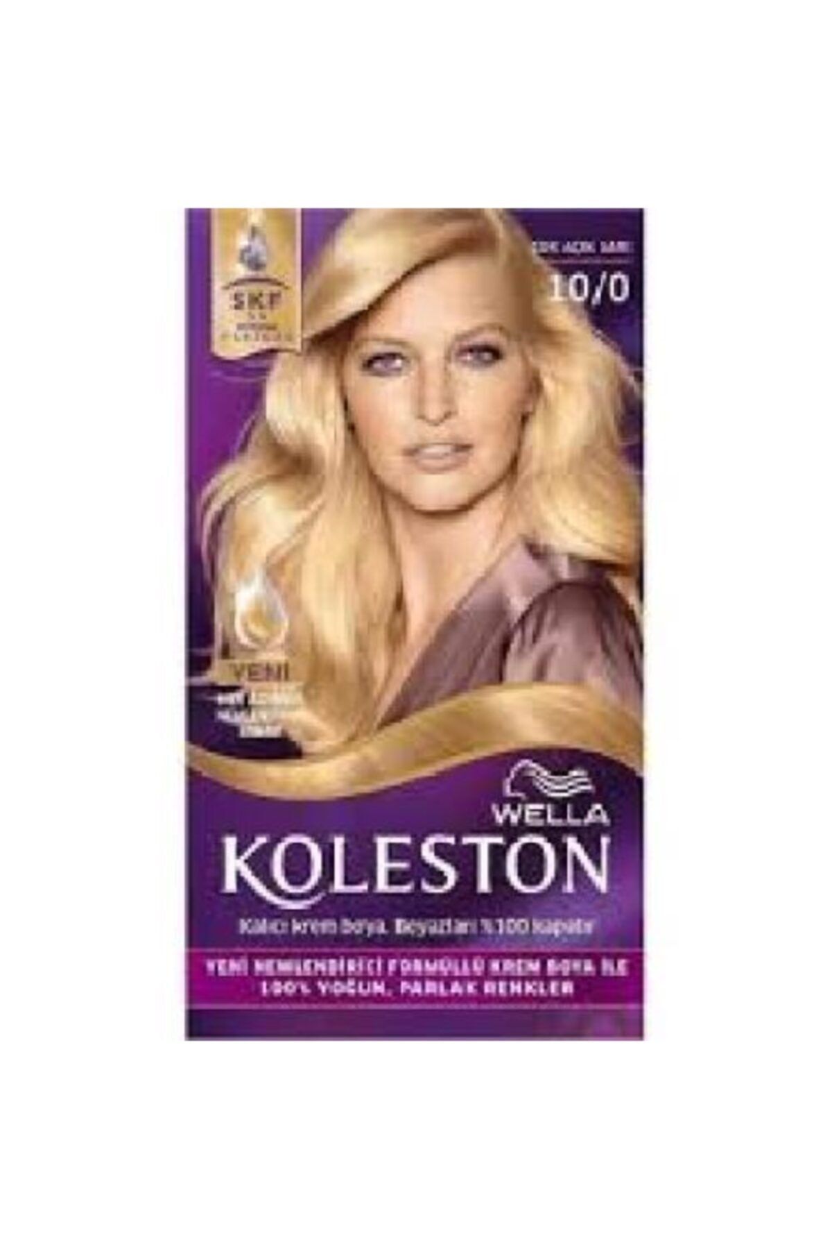 Koleston 10/0 Çok Açık Sarı Renk Kit Saç Boyası