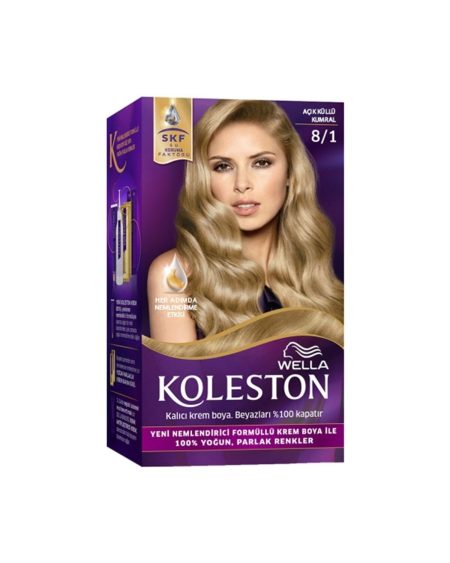 Koleston 8/1 Açık Küllü Kumral Saç Boyası