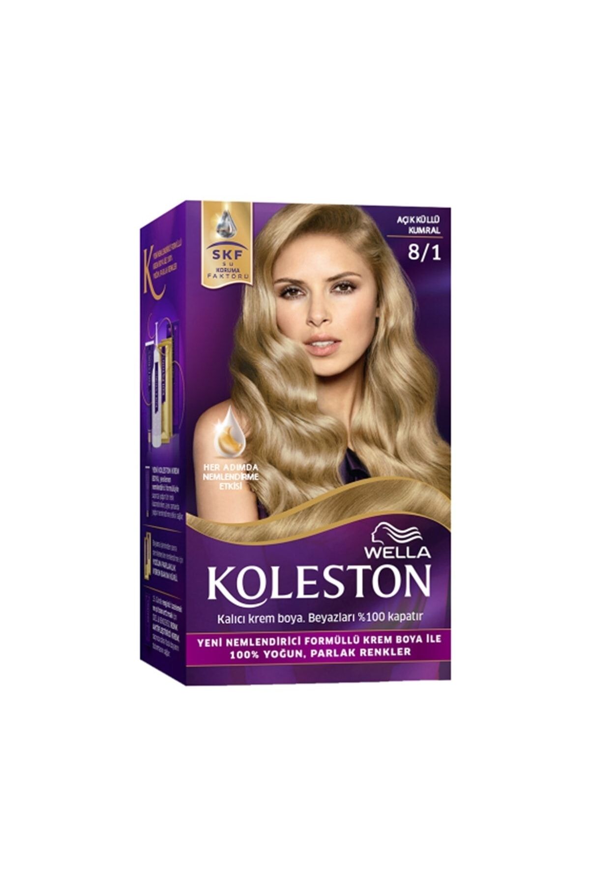 Koleston 8/1 Açık Küllü Kumral Saç Boyası