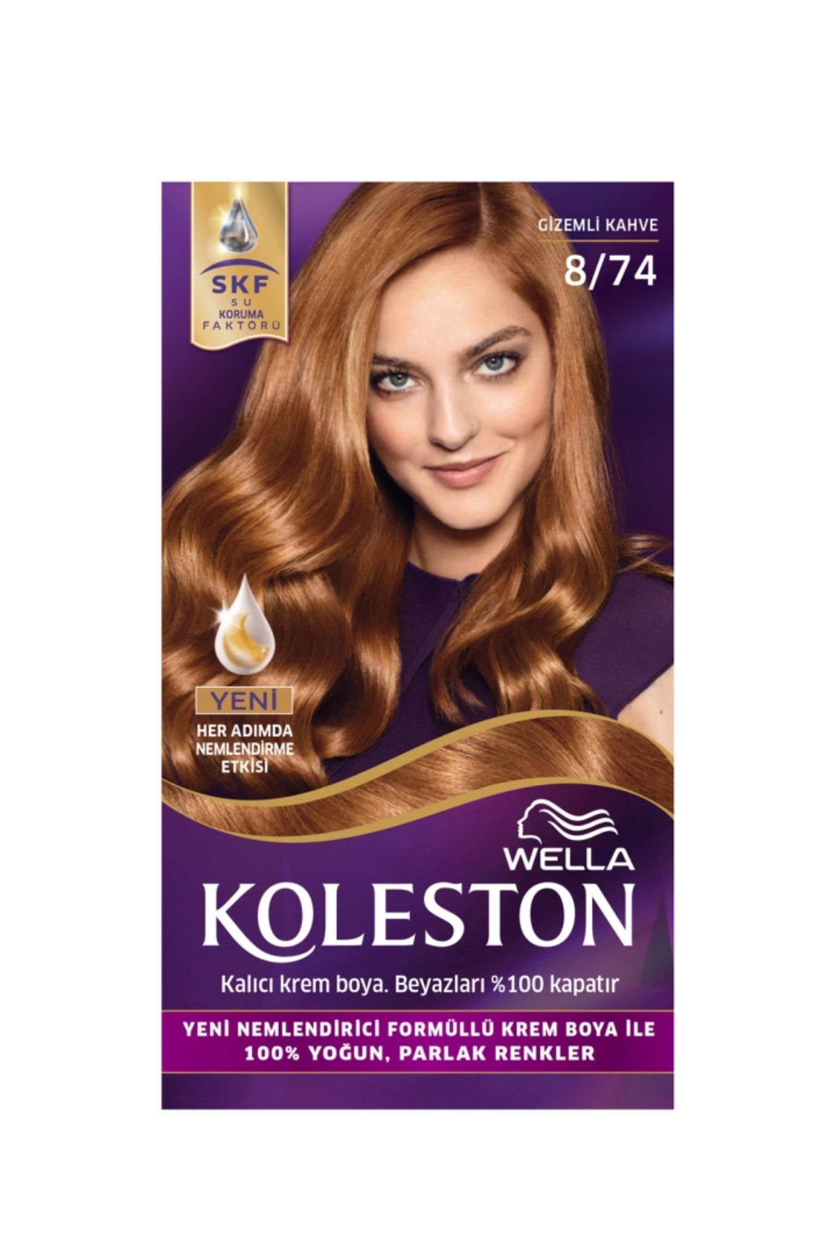 Koleston 8/74 Kit Boya Gizemli Kahve