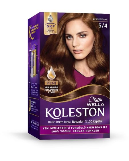 Koleston Kit Boya 5 4 Açık Kestane