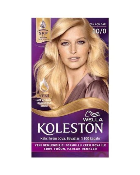 Koleston Kit Saç Boyası 10/0 Çok Açık Sarı