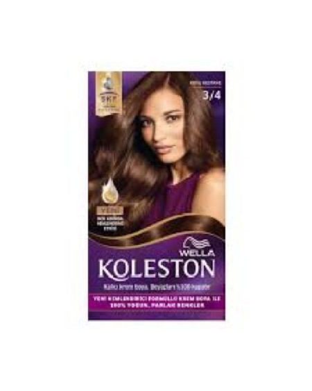 Koleston Kit Saç Boyası 3/4 Koyu Kestane