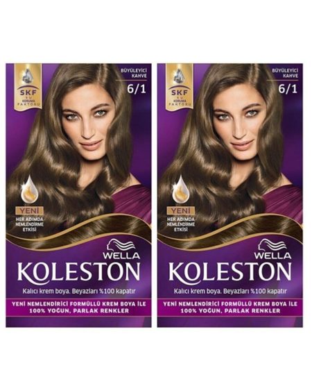 Koleston Kit Saç Boyası 6/1 Büyüleyici Kahve x 2 Adet