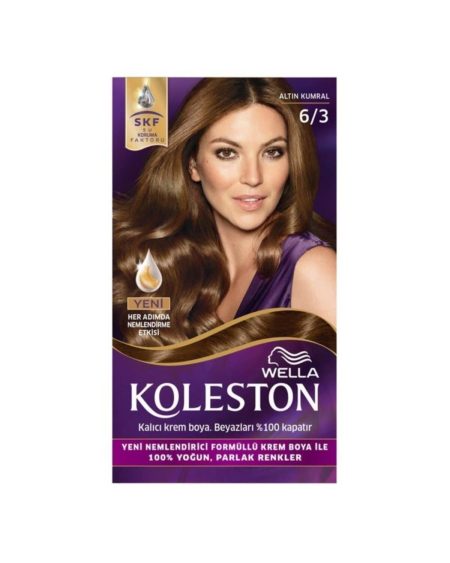 Koleston Kit Saç Boyası-6-3 Altın Kumral