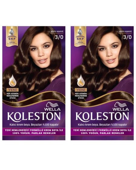 Koleston Koyu Kahve Kit Boya 3/0  2li