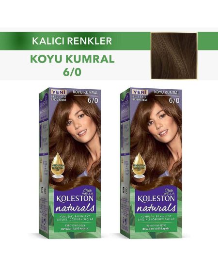 Koleston Naturals 6/0 Koyu Kumral x2 Adet