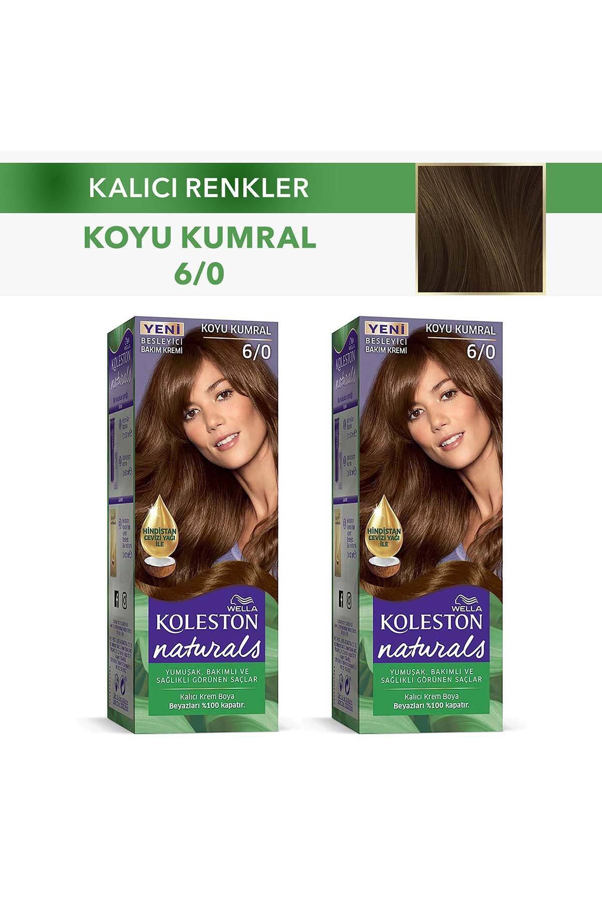 Koleston Naturals 6/0 Koyu Kumral x2 Adet