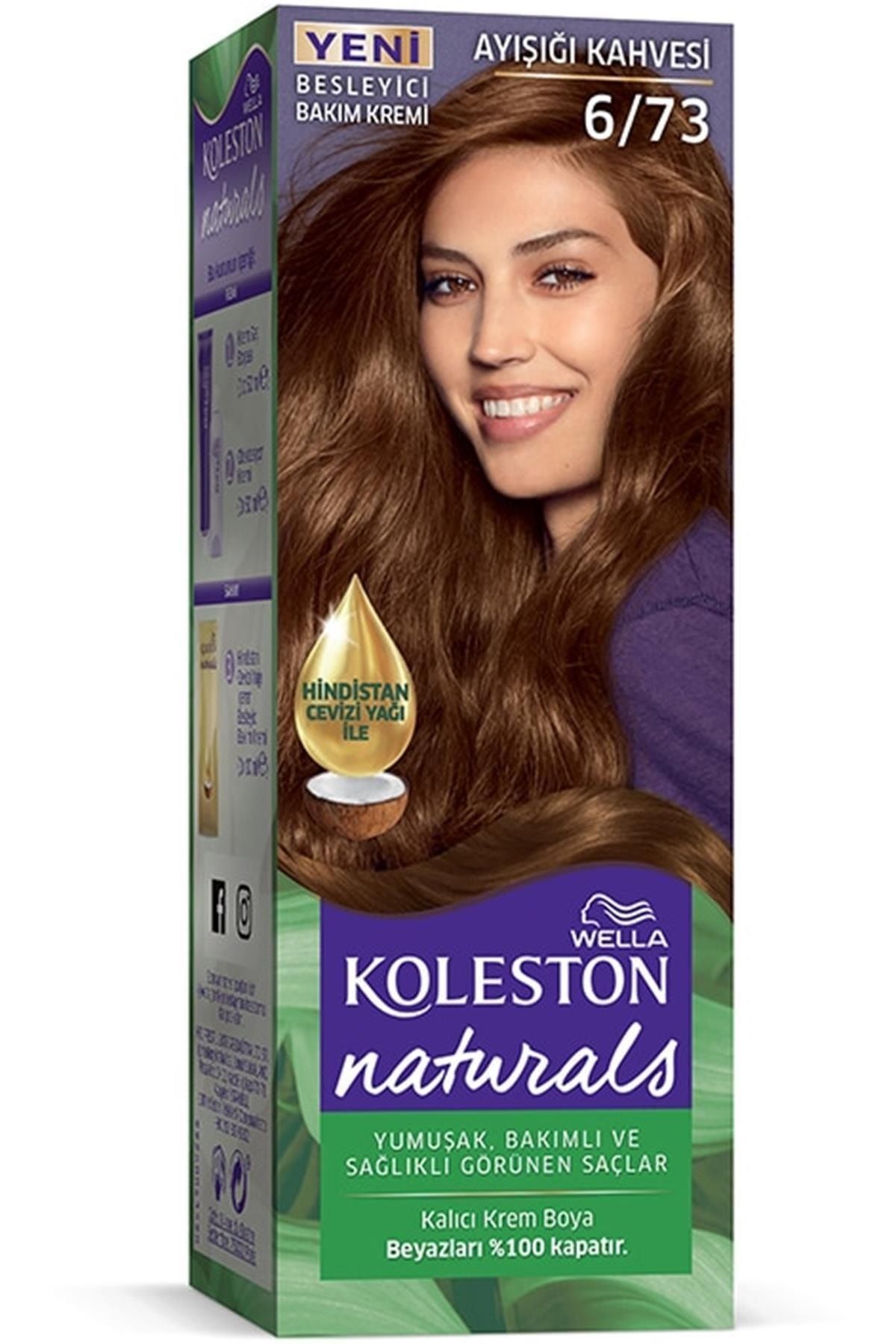 Koleston Naturals Saç Boyası 6/73 Ayışığı Kahvesi