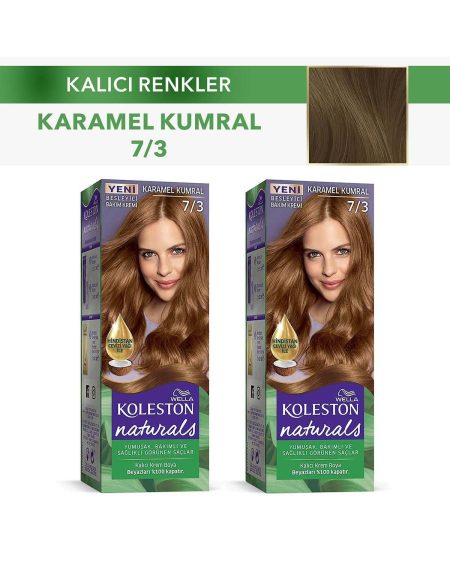Koleston Naturals Saç Boyası 7/3 Karamel Kumral X 2 Adet