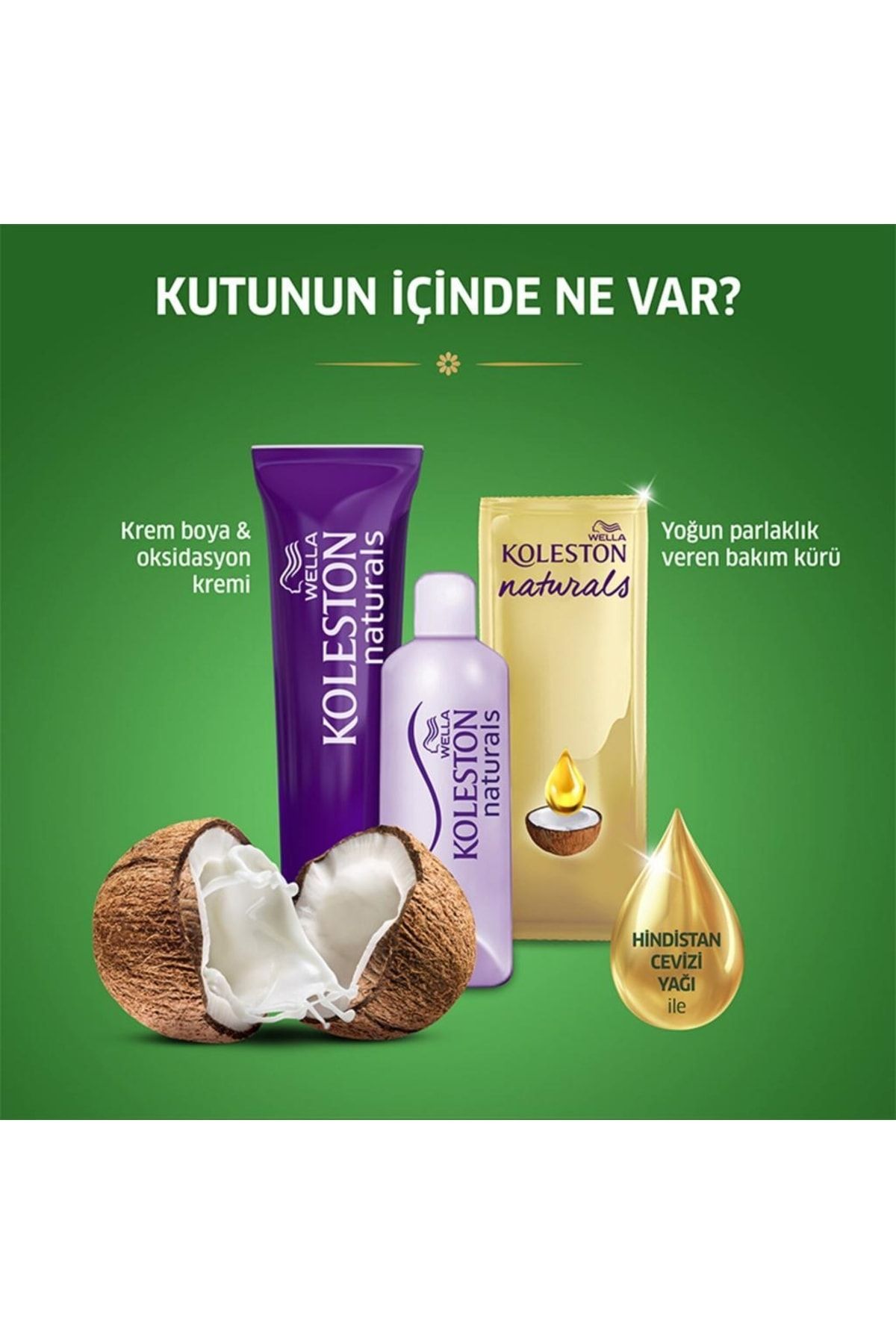 Koleston Naturals Saç Boyası 8/1 Açık Küllü Kumral 2 Adet - Görsel 3