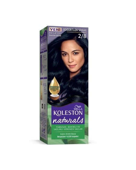 Koleston Naturals Yarı Set Boya 2/8 Böğürtlen Siyahı