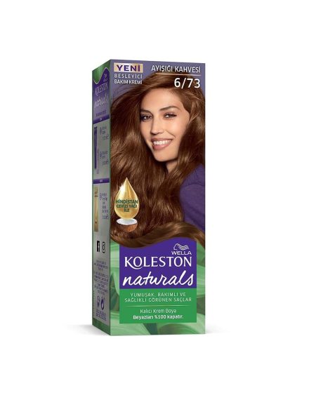 Koleston Saç Boyası Naturals 6/73 Ayışığı Kahvesi x2 Adet